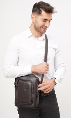 Men's bag by The Bond (Turkey) made of genuine leather | Tonybellucci.com.ua