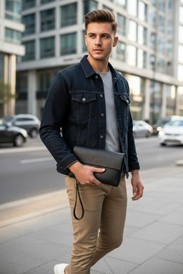 Men's purse by Bond NON (Turkey) made of genuine leather | Tonybellucci.com.ua