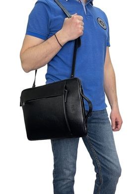 Bond NON grain leather zip folder BN1419-281 black