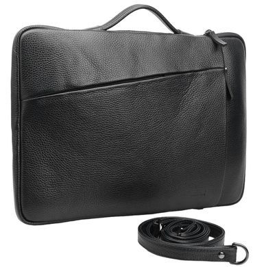 Bond NON grain leather zip folder BN1419-281 black