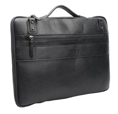 Bond NON grain leather zip folder BN1419-281 black