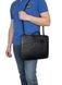 Bond NON grain leather zip folder BN1419-281 black