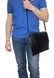Leather folder under the flap Bond NON grain leather BN1098-281 black