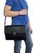 Leather folder under the flap Bond NON grain leather BN1098-281 black