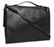 Leather folder under the flap Bond NON grain leather BN1098-281 black