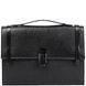 Leather folder under the flap Bond NON grain leather BN1098-281 black