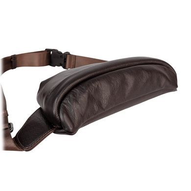 The Bond Smooth Calfskin Fanny Pack TBN1457-4 Dark Brown