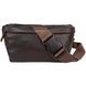 The Bond Smooth Calfskin Fanny Pack TBN1457-4 Dark Brown