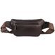 The Bond Smooth Calfskin Fanny Pack TBN1457-4 Dark Brown