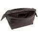 The Bond Smooth Calfskin Fanny Pack TBN1457-4 Dark Brown