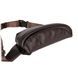 The Bond Smooth Calfskin Fanny Pack TBN1457-4 Dark Brown