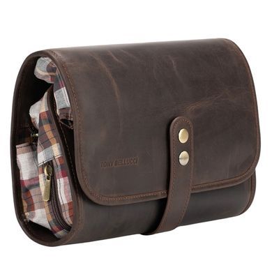 Leather toiletry case by Tony Bellucci (Turkey).