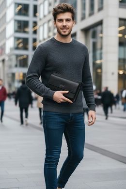 Men's purse by Bond NON (Turkey) made of genuine leather | Tonybellucci.com.ua